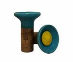Shisha-Kopf Oblako Flow Yellow On Blue