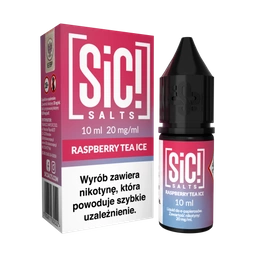 E-liquid SIC! Salt 10ml - Raspberry Tea Ice 20mg