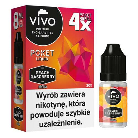 Liquid Vivo Poket - Peach Raspberry 20mg (8ml)