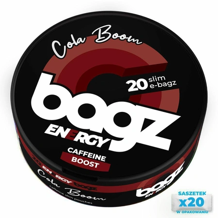 Woreczki kofeinowe BAGZ ENERGY Cola Boom