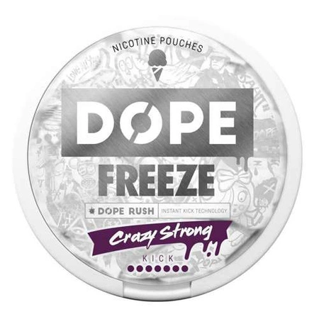 Saszetki nikotynowe DOPE - Freeze 30mg/g