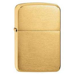 ZIPPO - REPLICA BRUSH BRASS