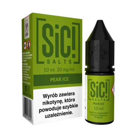 Liquid SIC! Salt 10ml - Pear Ice 20mg