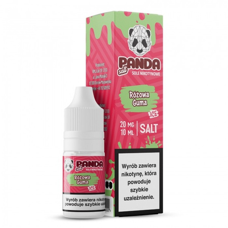 Liquid Panda Salt 10ml - Różowa Guma Ice 20mg