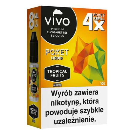 Liquid Vivo Poket - Tropical Fruits 10mg (8ml)