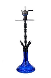 Waterpipe Jookah Aluriium Nr. 05 Big Size Black/Blue