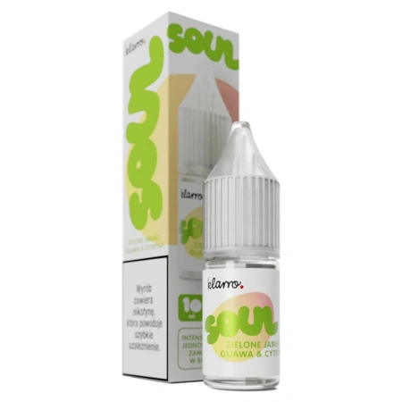 E-liquid Klarro Soul Salt 10ml - Zielone Jabłko Guawa Cytryna 20mg