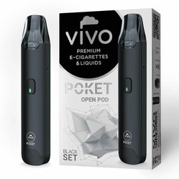 E-Cigarette POD VIVO Poket Open Black