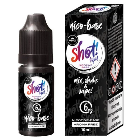 Baza nikotynowa VIVO Shot NicoBase 10ml - 06mg