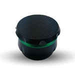 Tobacco grinder - Black,Green Ring