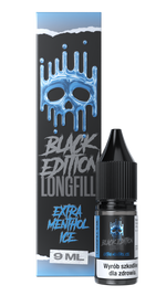 Longfill Dark Line Black Edition 9ml - EXTRA MENTHOL ICE