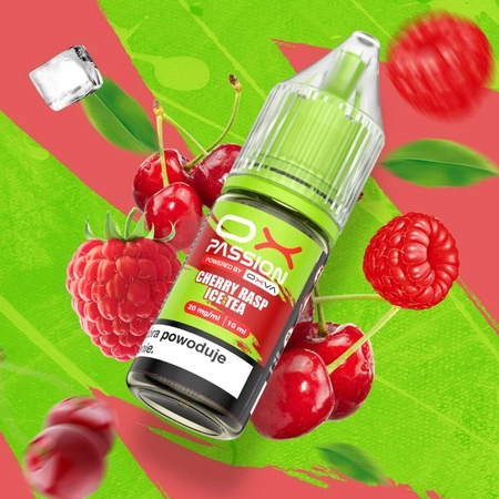 E-liquid OX Passion 10ml - Cherry Rasp Ice Tea 20mg