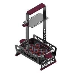 Coal bin Basket Maxx Black M