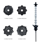 Wasserpfeife (Körper) Karma 1.1 White