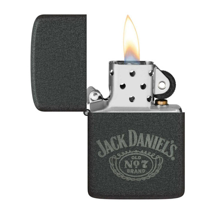 Feuerzeug ZIPPO - JACK DANIELS BLACK CRACKLE