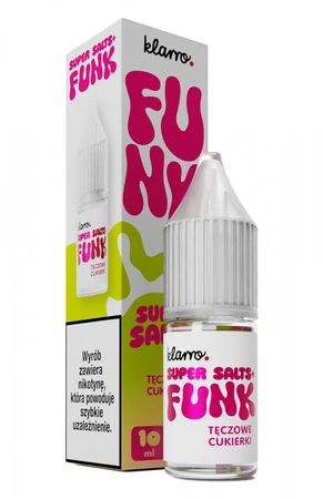 Liquid Klarro Funk SS+ 10ml - Tęcz. Cukierki 20mg