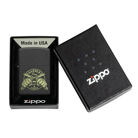 Feuerzeug ZIPPO - BARBER SHOP