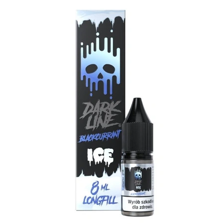Longfill Dark Line Ice 8ml - Black Currant