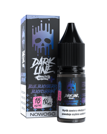 Liquid Dark Line Nicotine+ 10ml - Blue Blackberry Blackcurrant 18mg