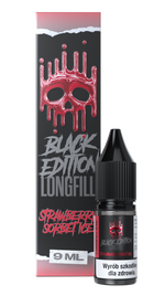 Longfill Dark Line Black Edition 9ml - STRAWBERRY SORBET ICE