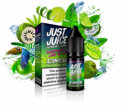 Liquid Just Juice Exotic Fruits 10ml - Guanabana Lime on Ice 20mg