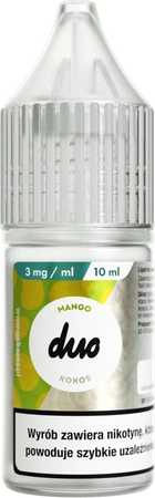 Liquid DUO 10ml - Mango Kokos 3mg