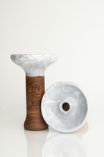 Shisha-Kopf Oblako Std Phunnel M Glaze Grey