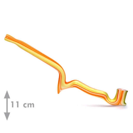 Lufka szklana 13 - Gięta (11cm)