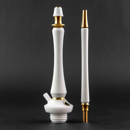 Shisha-Säule Union Sleek Rest Pvd White