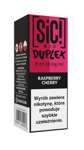 Liquid SIC! NIC 8ml - Raspberry Cherry 18mg