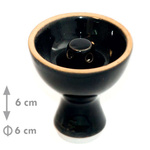 Shisha-Topf VORTEX/ Mix kolor