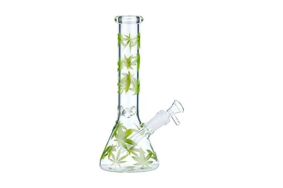 Bongo pipe Szklana Ice leafs (35cm)