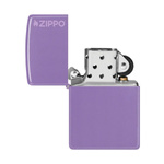 Feuerzeug ZIPPO - SMOKY LAVENDER LOGO