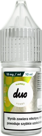 Liquid DUO 10ml - Mango Coconut 18mg