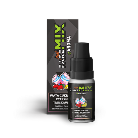Aroma justFAKE! 10ml - Wata Cukrowa Cytryna Truskawka