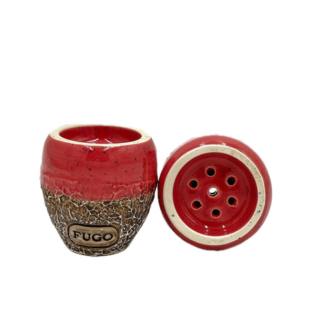 Shisha-Kopf FUGO Amfora Glaze Red Wood