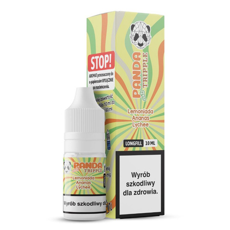 Longfill Panda Tripple 10ml - Lemoniada Ananas & Lychee