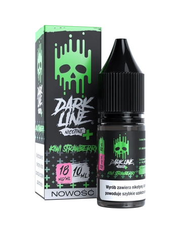E-liquid Dark Line Nicotine+ 10ml - Kiwi Strawberry 18mg