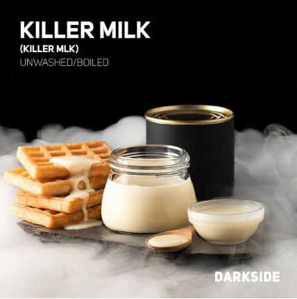 Shisha Tobacco DARKSIDE Core KILLER MLK 100g (Waffles, condensed milk) 