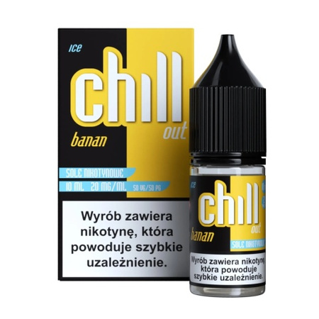 Liquid Chill Out 10ml - Banan Ice 20mg