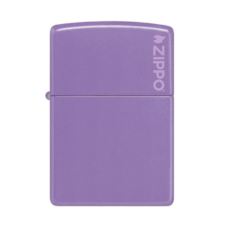 Feuerzeug ZIPPO - SMOKY LAVENDER LOGO