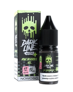 E-liquid Dark Line Nicotine+ 10ml - Kiwi Berries Ice 12mg