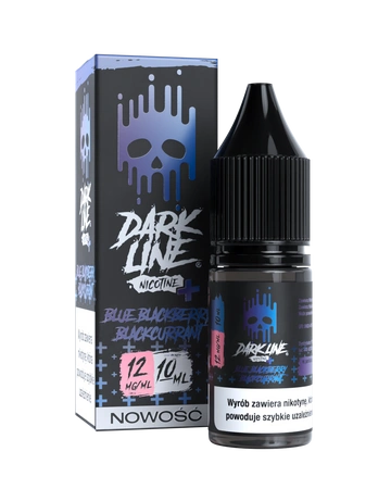 E-liquid Dark Line Nicotine+ 10ml - Blue Blackberry Blackcurrant 12mg