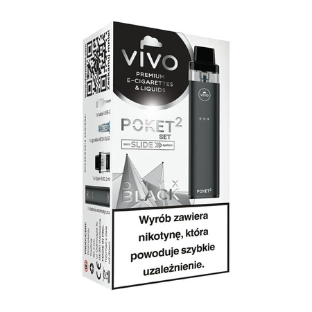 E-Papieros POD VIVO Poket 2 Open Black
