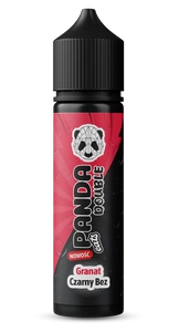 Longfill Panda Double 10/60ml - Granat Czarny Bez