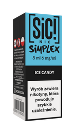 Liquid SIC! NIC 8ml - Ice Candy 6mg