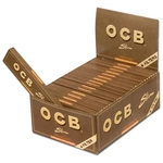 Bibułki OCB Virgin Brown Slim KS + Filtry