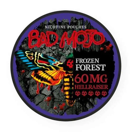 Nicotine sachets BAD MOJO Frozen Forest 60mg