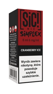 E-Liquid SIC! NIC 8ml - Cranberry Ice 6mg
