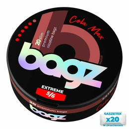 Saszetki nikotynowe BAGZ Cola Max 5/6 EXTREME